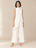 Mono Chic de Cuello Alto Sofía – Blanco