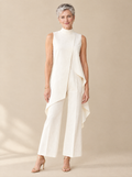 Mono Largo Elegante Elena – Blanco