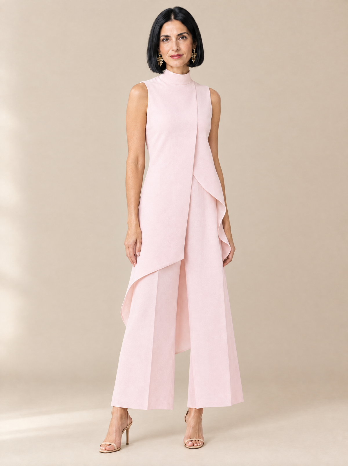 Mono Chic de Cuello Alto Sofía – Rosa