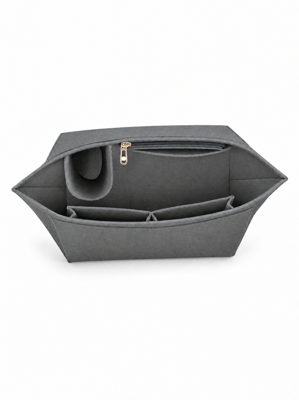 Organizador de Bolso Vera – Gris (fondo blanco)
