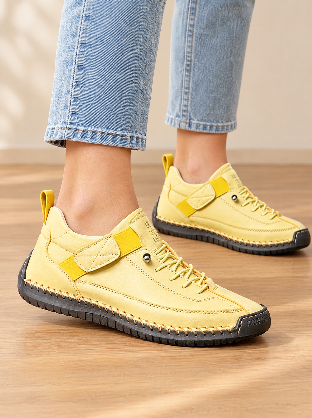 Zapatillas Confort Slip-On Maite – Caqui